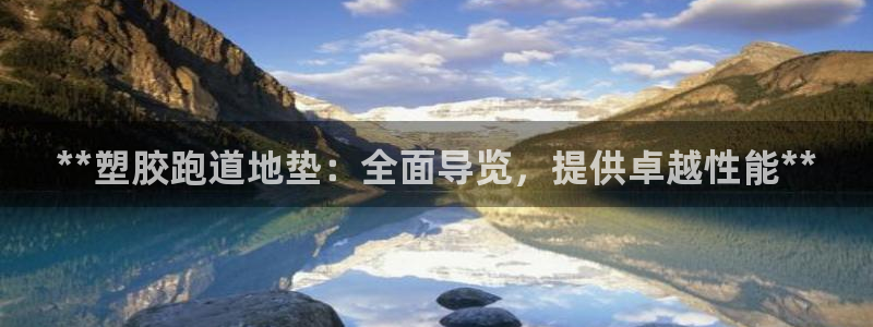 谈球吧是黑台子吗知乎：**塑胶跑道地垫：全面导览，提供卓越性能**