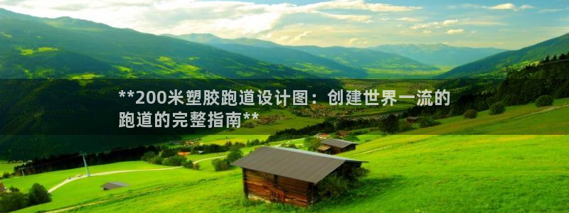 谈球吧官网下载：**200米塑胶跑道设计图：创建世界一流的
跑道的完整指南**