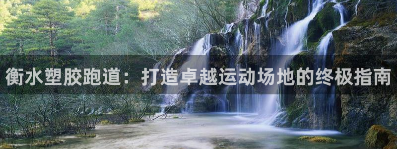 谈球吧官网入口：衡水塑胶跑道：打造卓越运动场地的终极指南