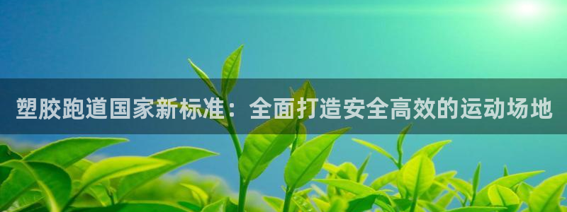 谈球吧中国：塑胶跑道国家新标准：全面打造安全高效的运动场地
