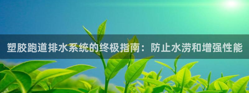 谈球吧平台app下载网址是多少：塑胶跑道排水系统的终极指南：防止水涝和增强性能