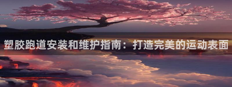 谈球吧体育app官网：塑胶跑道安装和维护指南：打造完美的运动表面