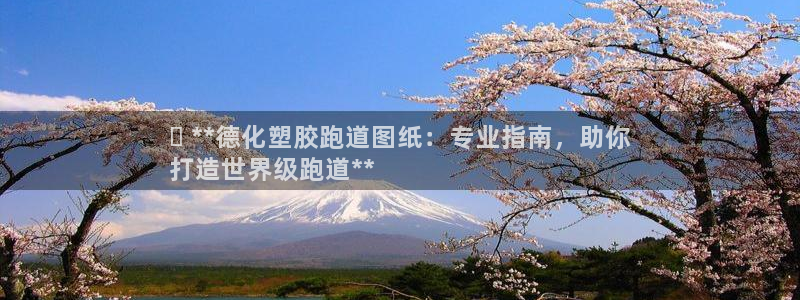 谈球吧黑款：✅ **德化塑胶跑道图纸：专业指南，助你
打造世界级跑道**