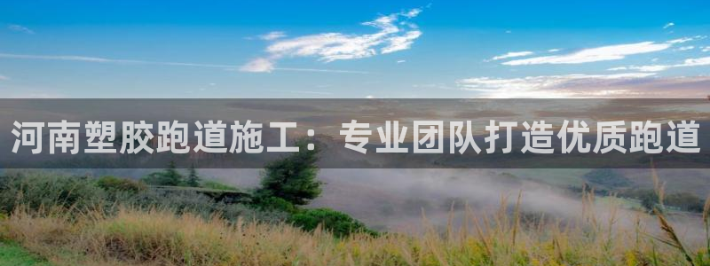 谈球吧app下载安装：河南塑胶跑道施工：专业团队打造优质跑道