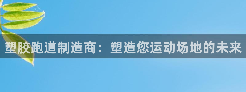 谈球吧网app官网下载：塑胶跑道制造商：塑造您运动场地的未来
