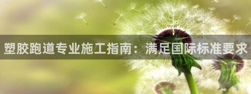 谈球吧官网在线入口免费观看高清：塑胶跑道专业施工指南：满足国际标准要求