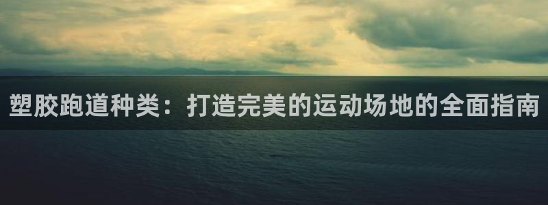 谈球吧app下载：塑胶跑道种类：打造完美的运动场地的